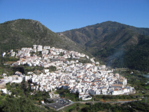 vistas de pueblo de malaga ojen